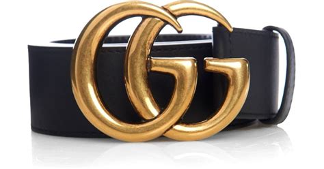 gucci gg logo leather belt|extra large gucci belt.